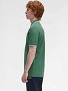 Fred Perry Polo Twin Tipped M3600 zielone Z59 Model / Zijkant