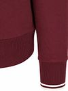 Fred Perry Half Zip Pullover Burgundy