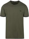 Køb Fred Perry T-shirt Olivengrøn W49 M1588-W49 | Suitable