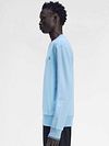 Fred Perry Trøje Logo Lyseblå Model / Zijkant