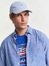 Camisa de lino GANT azul Model / Voorkant