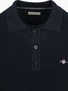 Gant Knitted Poloshirt Navy Product / Detail