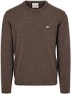 Gant Pullover Lambswool Brown order online | 87311-280 | Suitable Italy