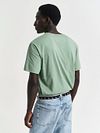 Gant T-shirt Shield Logo Grün Model / Achterkant