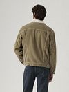 Giacca Sherpa in velluto a coste Levi's beige Model / Achterkant