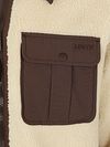 Giacca Sherpa Levi's in pile ecru Product / Detail
