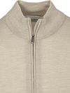 Gilet Profuomo in lana merino beige Product / Detail