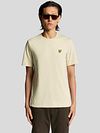 Lyle and Scott T-shirt Gråbeige Model / Voorkant
