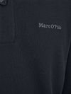 Marc O'Polo Longsleeve Heavy Poloshirt Peppercorn Grey