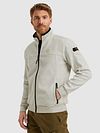 PME Legend Vest Interlock Greige Model / Zijkant