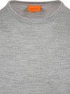 Suitable Merino Pullover Mid Grå Product / Detail