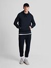 Lyle and Scott Hoodie w odcieniu Tonal Navy Model / Voorkant