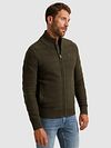 PME Legend Cardigan Structure Knit Beluga Green