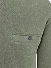 CASAMODA Longsleeve Polo Structure Green Product / Detail