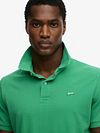 Superdry Polo Pique Classic Island Green Model / Detail