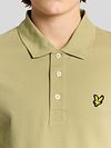 Lyle and Scott Polo Shirt Herb Green Model / Detail