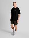 Lyle & Scott Swimshorts Plain Olive Green Model / Voorkant