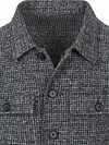 Suitable Overshirt Wool Blend Grey Blue Product / Detail
