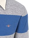 Gant Rugger Polo Knitted Lambswool Blue-Grey