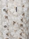 State Of Art Shirt Flower Print Grey Product / Detail