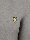 Lyle & Scott pullover half zip in lana merino grigio Product / Detail