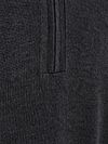 Olymp Half Zip Trui Wol Antraciet Product / Detail