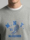 McGregor Sweatshirt Graphic Grijs Model / Detail
