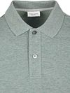 Profuomo Piqué Poloshirt Melange Groen Product / Detail