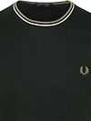 Fred Perry M1588 Twin Tipped T-shirt Donker Groen Product / Detail