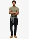 Superdry Classic T-Shirt Melange Olive Model / Voorkant