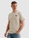 PME Legend American Classic T-Shirt Ecru Model / Zijkant