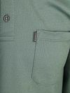 Casa Moda Long Sleeve Polo Structure Groen Product / Detail