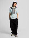 Lyle and Scott Polo Ambient Grön Model / Voorkant