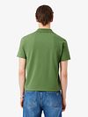 Lacoste Pikétröja Andningsbar Mellangrön Model / Achterkant