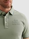 PME Legend Piqué Poloshirt Iceberg Green Model / Detail