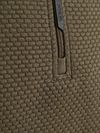 Petrol Half Zip-gensar med struktur i oliven Product / Detail