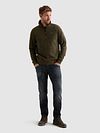 PME Legend Half-zip Genser Olive Model / Voorkant
