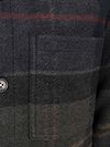 Barbour Overshirt Woodlane Brushed Tartan Grønn
