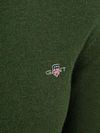 Gant Pullover Lammwolle Moosgrün Product / Detail