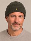Lyle & Scott Lue Ullblanding Oliven Model / Voorkant