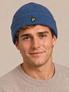 Lyle & Scott Lue i Ullblanding Blå Model / Voorkant