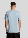 Lyle und Scott T-Shirt Ash Blau Model / Achterkant
