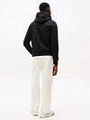 Hoodie Tommy Hilfiger Core czarna Model / Achterkant