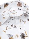 Profuomo Twill Skjorte Flower Hvid Product / Detail