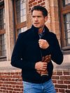 Steppin' Out Herrit Jacket Wool Blend Navy  Model / Voorkant