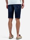Jeansowe szorty No Excess w ciemnym odcieniu Model / Achterkant