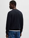 Jersey BOSS Kanovano en azul marino Model / Achterkant