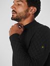 Jersey jacquard de punto No Excess negro Model / Detail