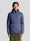 Lyle & Scott Jacket Wadded Graystone Model / Voorkant
