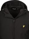 Lyle & Scott Jacket Softshell Fleece Black